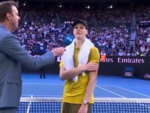 Sinner dopo aver vinto: “Non so se posso dirlo”. Poi però racconta la verità su quel giallo…