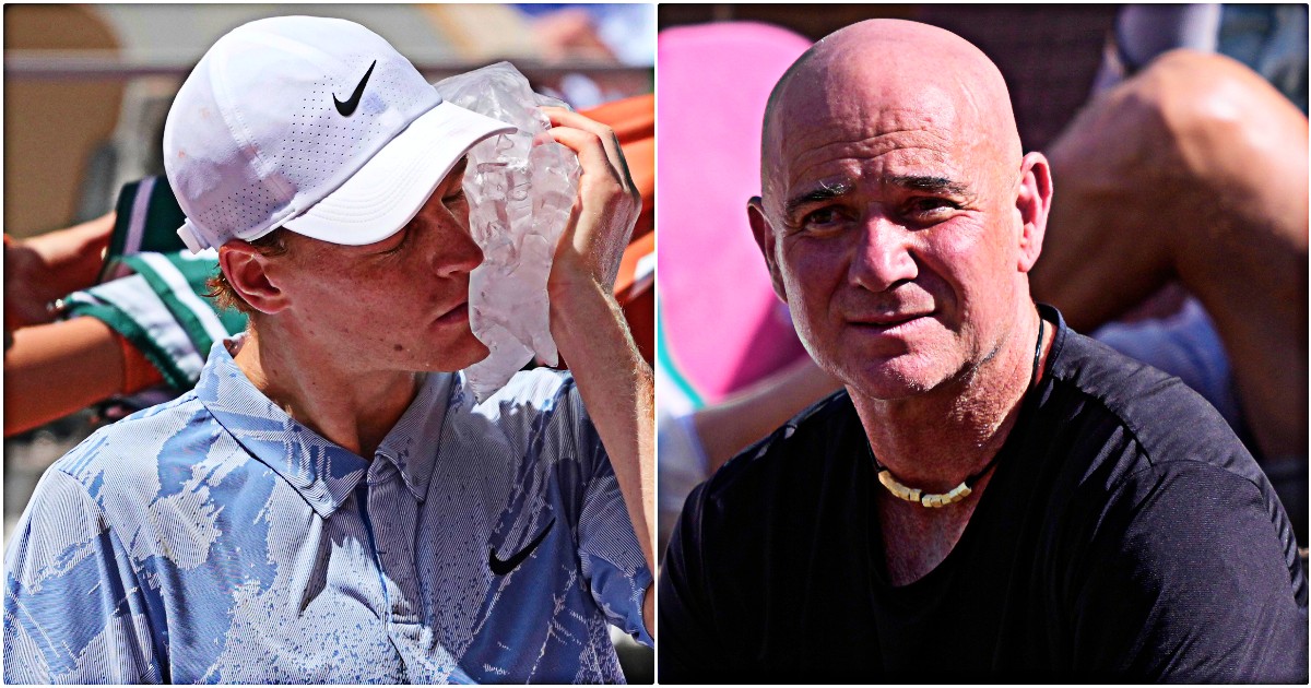 Agassi su Sinner: non ci sono scuse, c’è un difetto nella preparazione che si può migliorare.