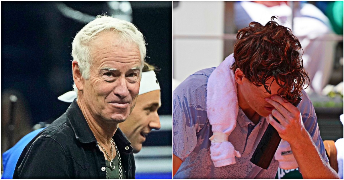 McEnroe su Sinner: Superman colpito dalla kryptonite, pelle molto chiara e sforzi in corso per risolvere