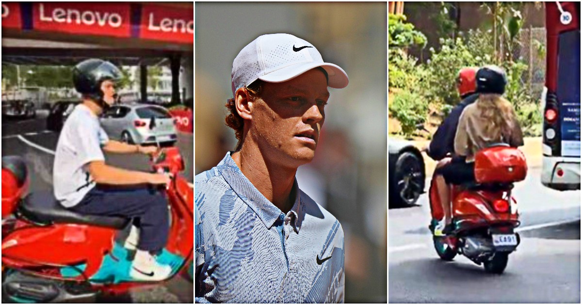 Jannik Sinner ritrova il sorriso a Montecarlo: relax in Vespa con la fidanzata prima dei controlli medici, e il programma verso Wimbledon